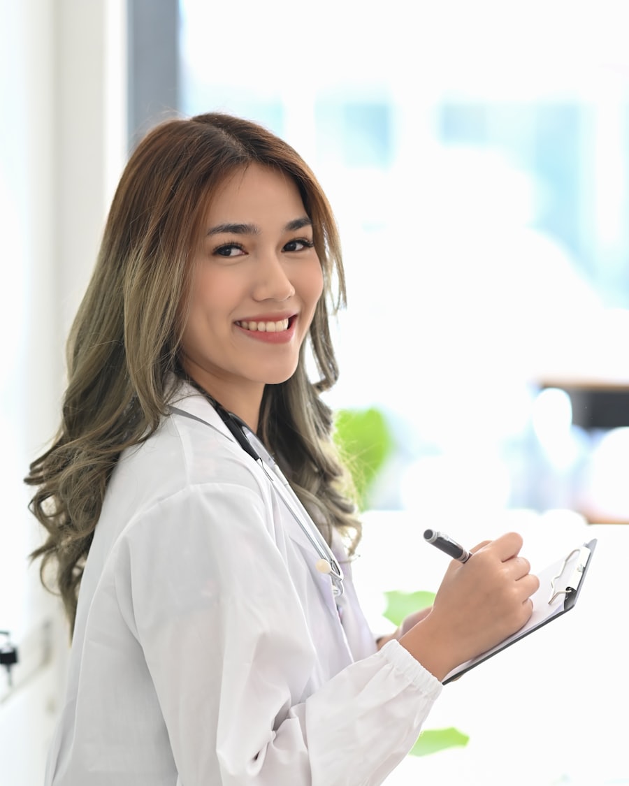 Dr. Ananya Iyer in the clinic